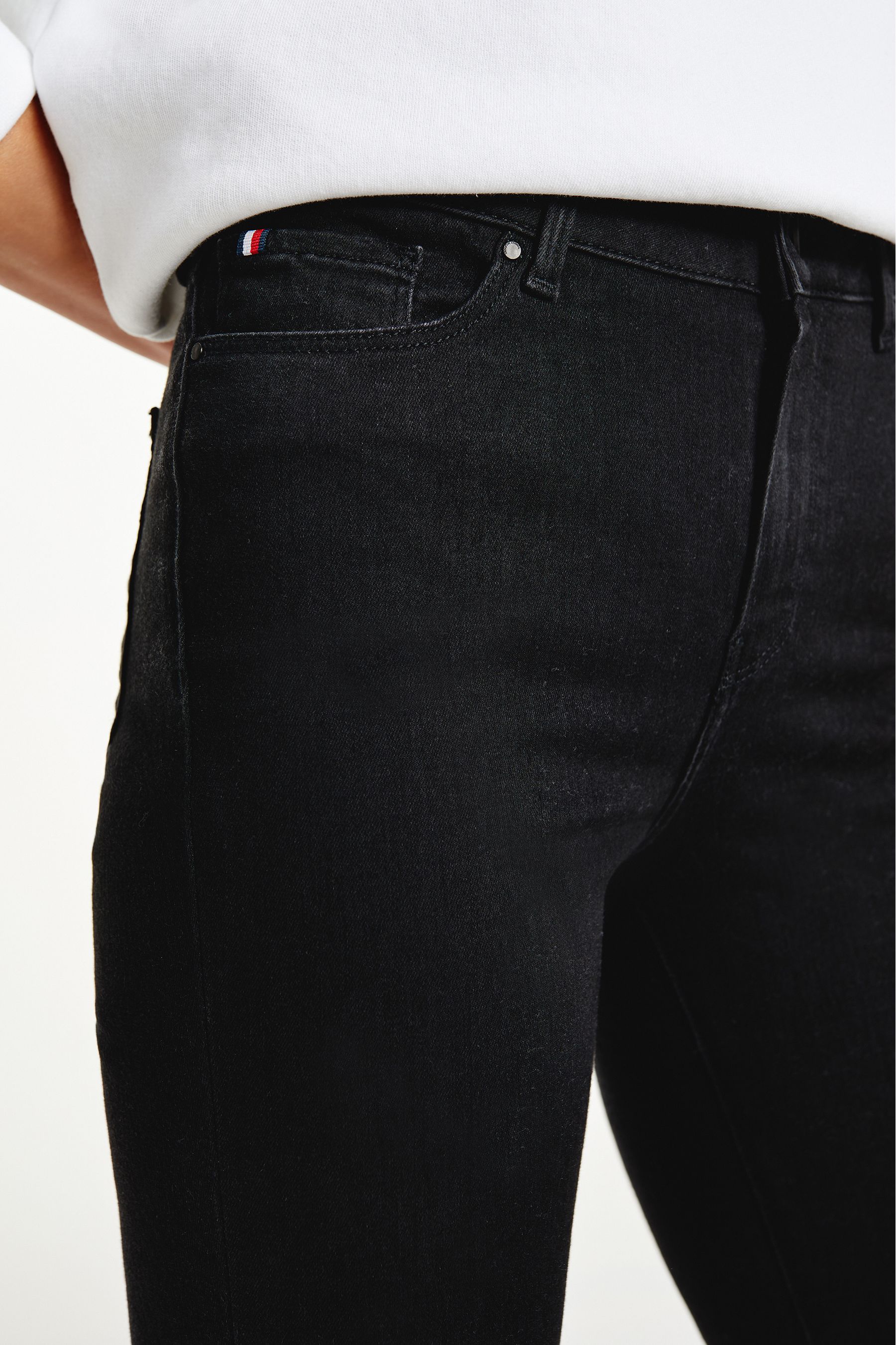 Levi's line 8 high rise super on sale skinny jean