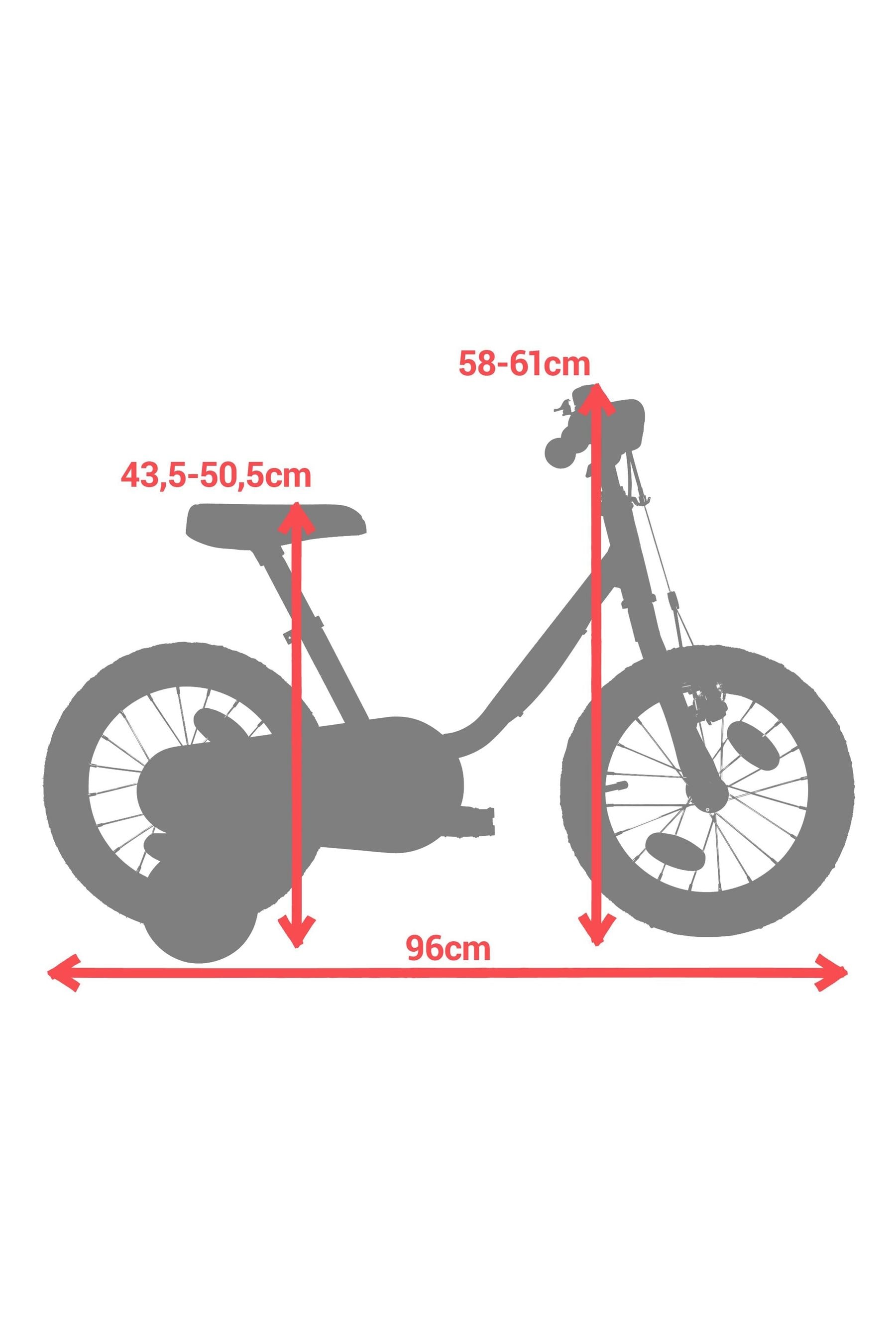 Decathlon 14 inch outlet bike