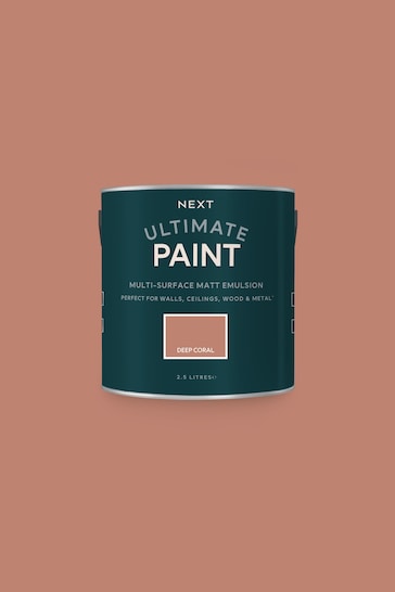 Deep Coral Next Ultimate® Multi-Surface Peel & Stick Sample Paint