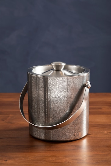 Maison by Premier Silver Ice Bucket With Lid