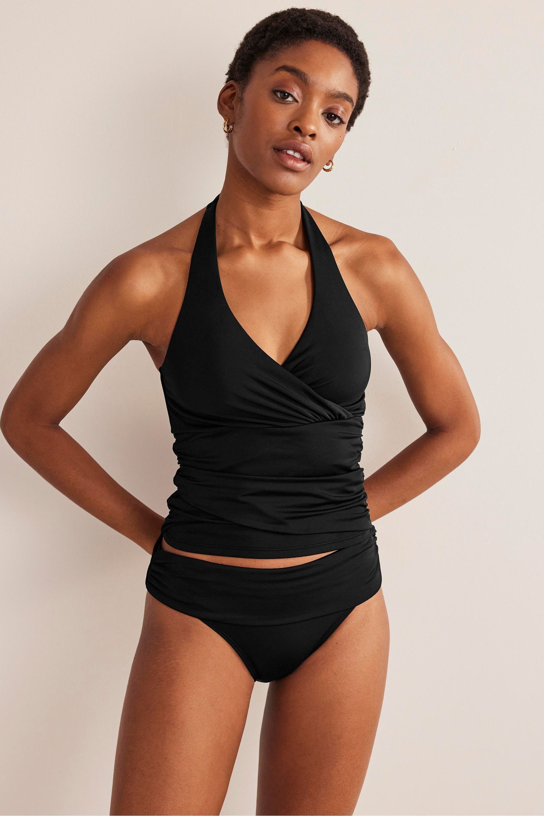 Buy Boden Black Levanzo Halter Tankini Top from the Next UK online shop