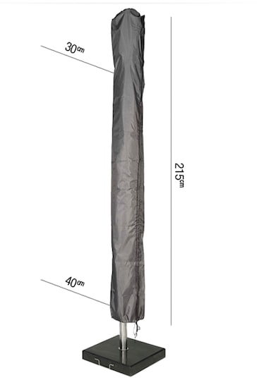 Aerocover Grey Parasol 215 x 30/40cm