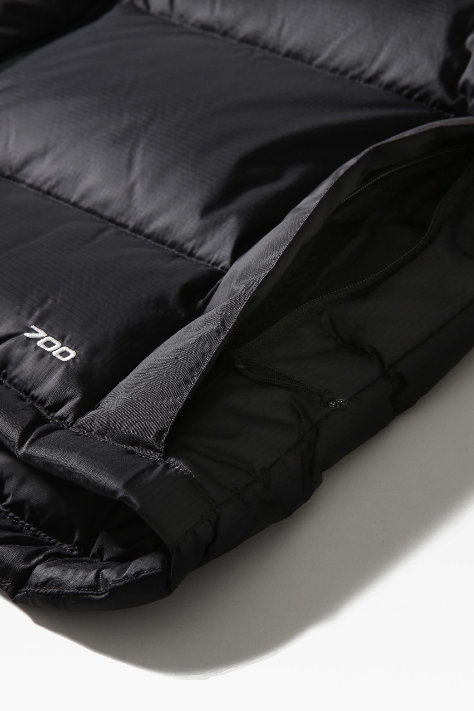 North face west shop peak down jacket black