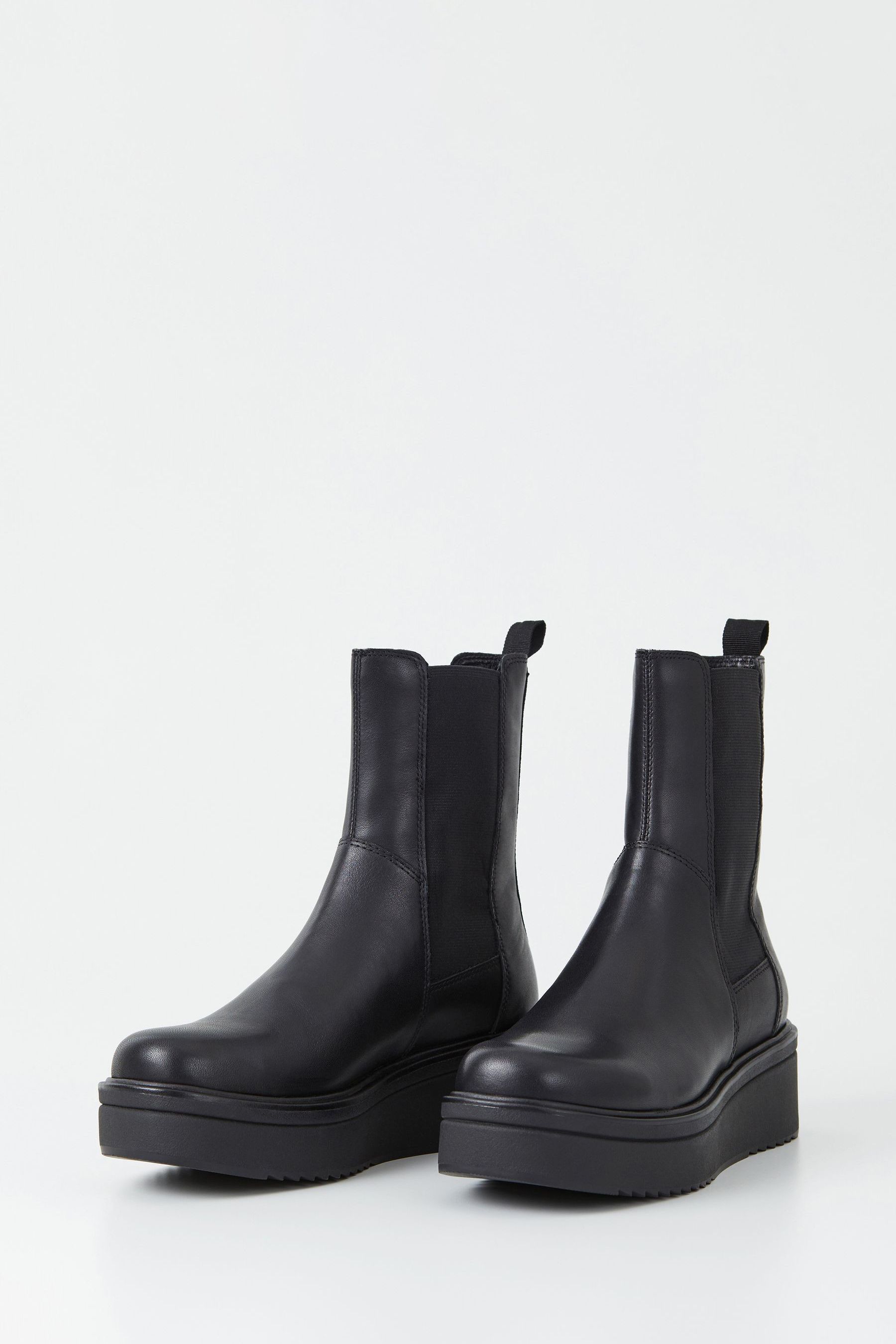 Buy Vagabond Shoemakers Tara Flatform Chelsea Black Boots from the Next UK online shop