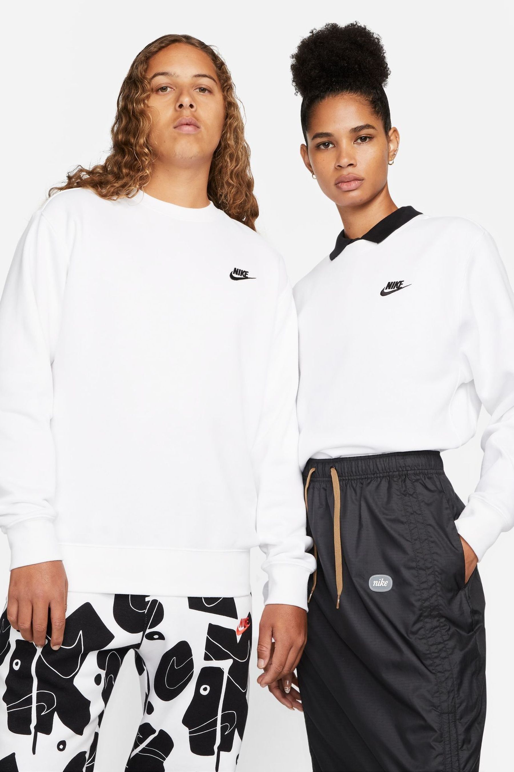 White nike sweatsuit mens online