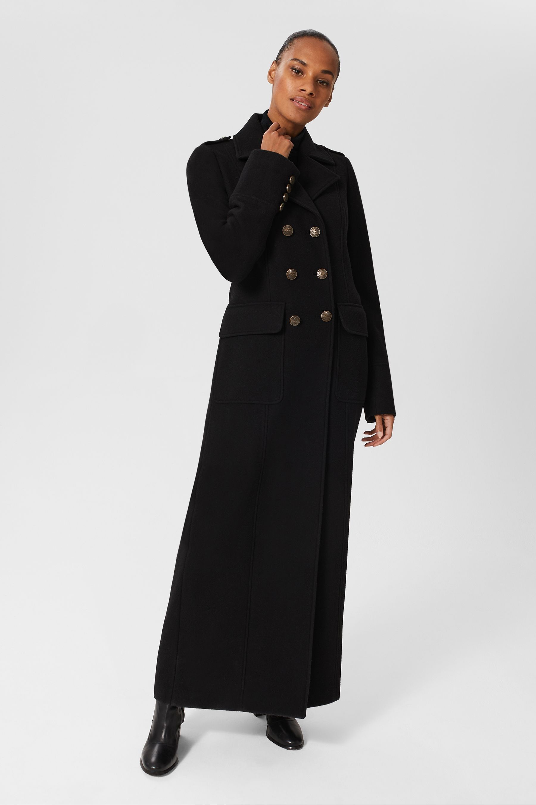Hobbs shop military coat