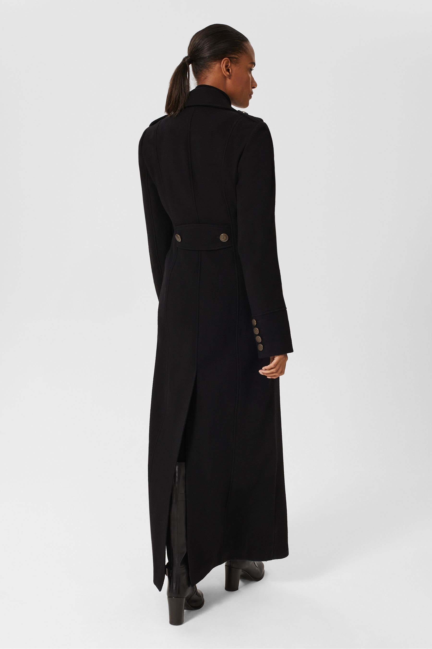 Buy Hobbs Black Nell Coat from the Next UK online shop