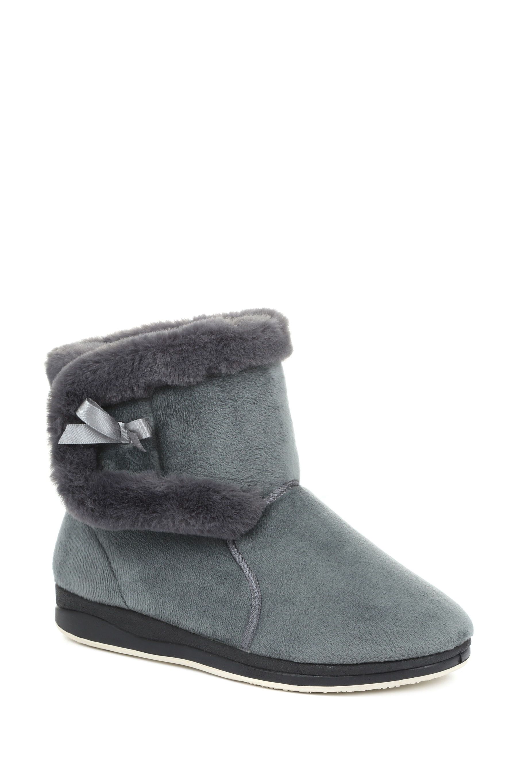 Buy Pavers Wide Fit Slipper Boots from the Next UK online shop