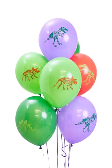 Party Pieces Natural Pack of 24 Ecosaurus Party Balloons
