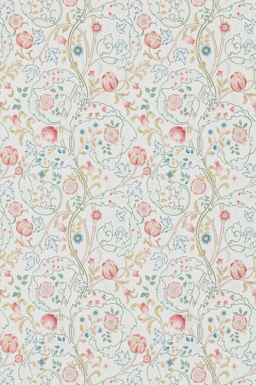 Morris & Co. Pink Mary Isobel Wallpaper Wallpaper
