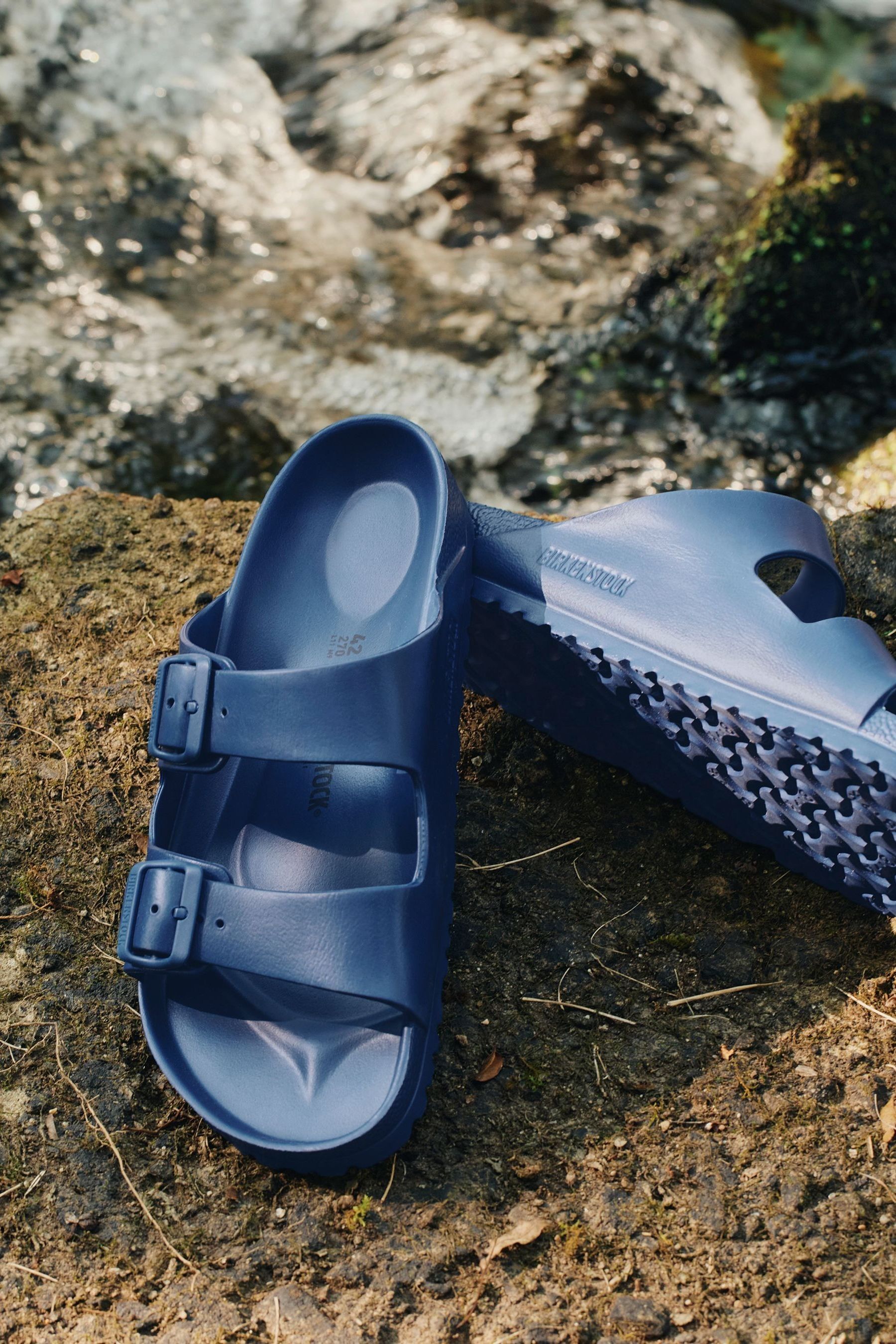 Birkenstock blue rubber clearance