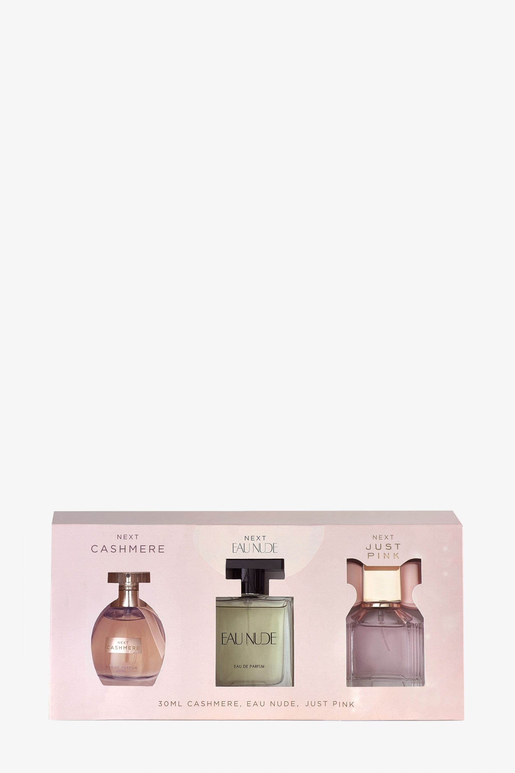 Buy Set of 3 Just Pink Cashmere and Eau Nude 30ml Eau de Parfum