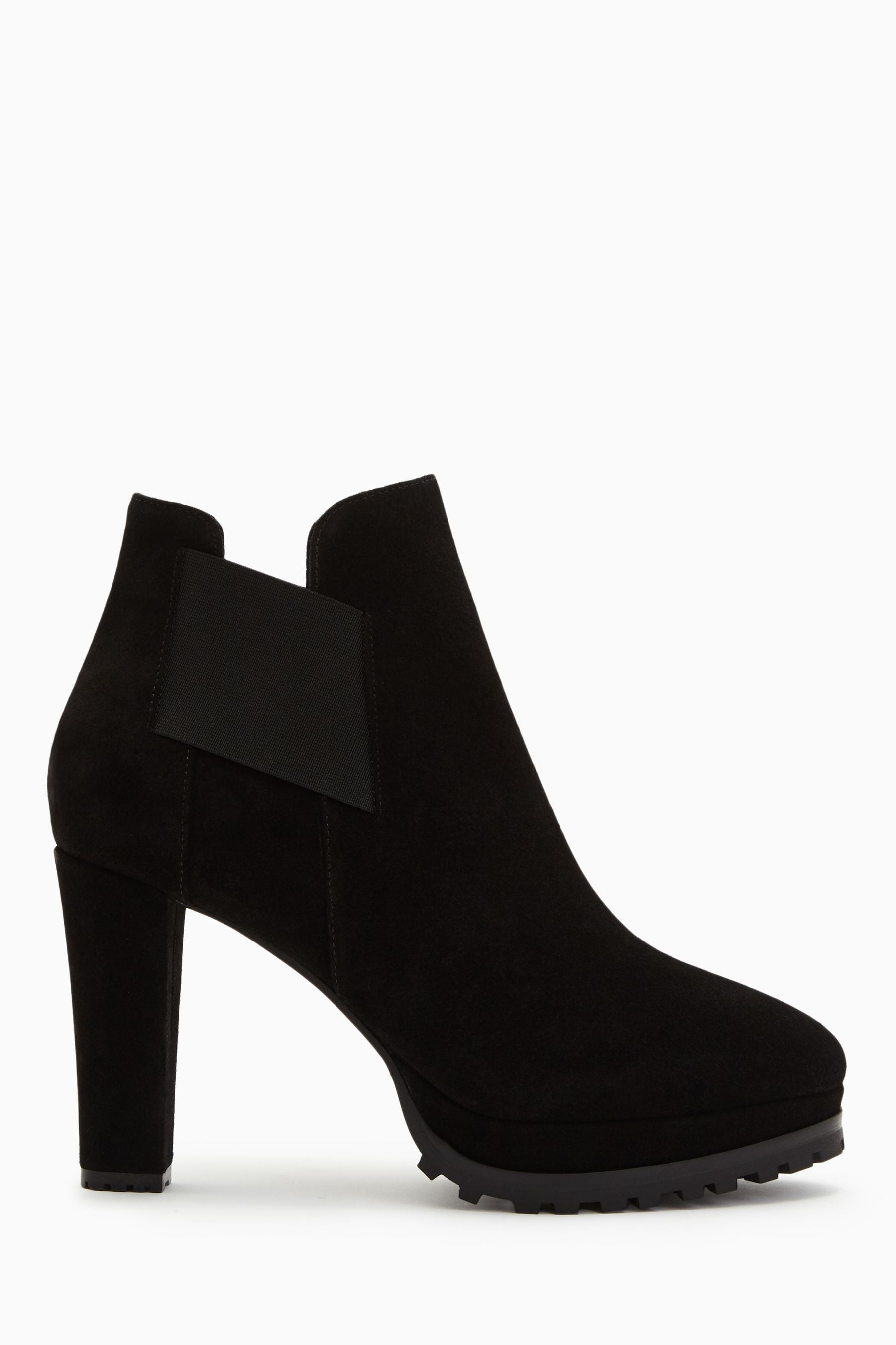 Buy AllSaints Black Sarris Suede Boots from the Next UK online shop