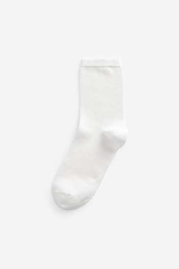 White Modal Ankle Socks 4 Pack