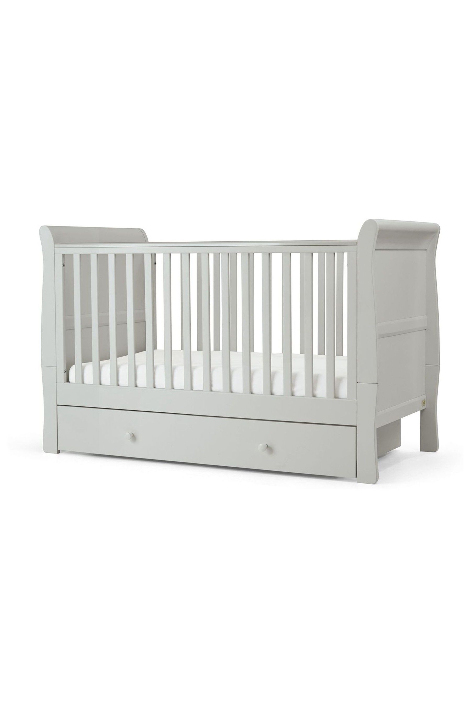 Buy Mamas Papas Grey Mia 2 Piece Furniture Set Cot Bed from the