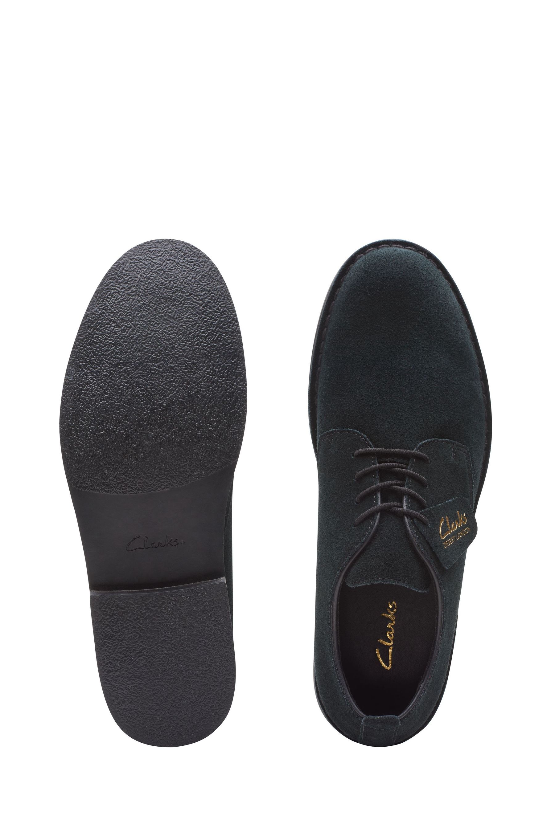 Clarks desert london grey top