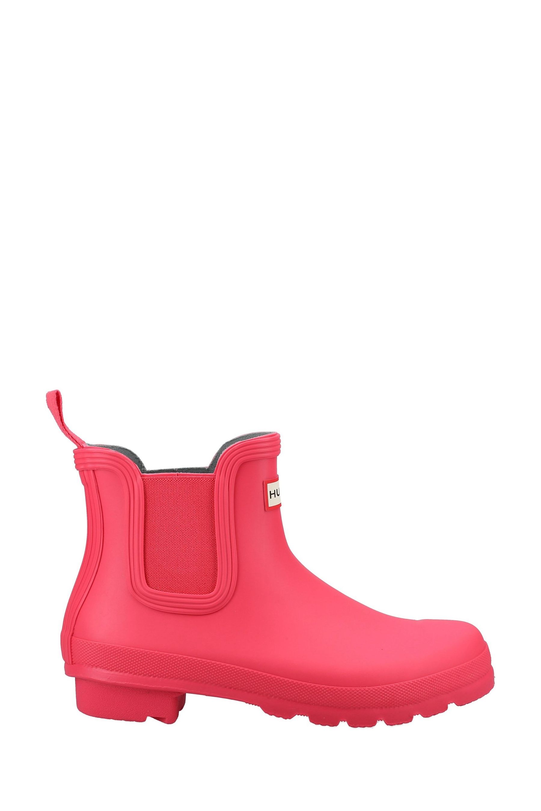 Pink hunter chelsea boots store