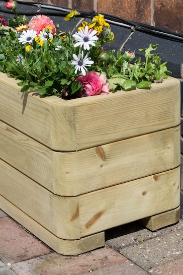 Rowlinson Natural Marberry Garden Large Planter