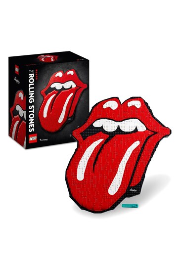 LEGO Art The Rolling Stones Logo Wall Décor Crafts Set 31206