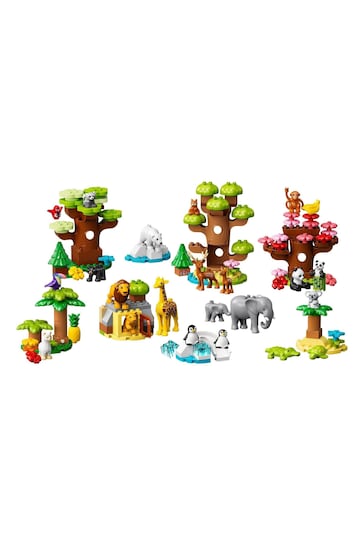 LEGO DUPLO Wild Animals of the World Toy Animal Figures 10975
