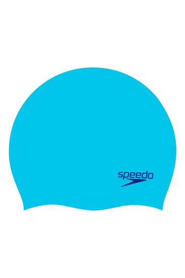 Speedo Junior Plain Moulded Silicone Swimming Cap