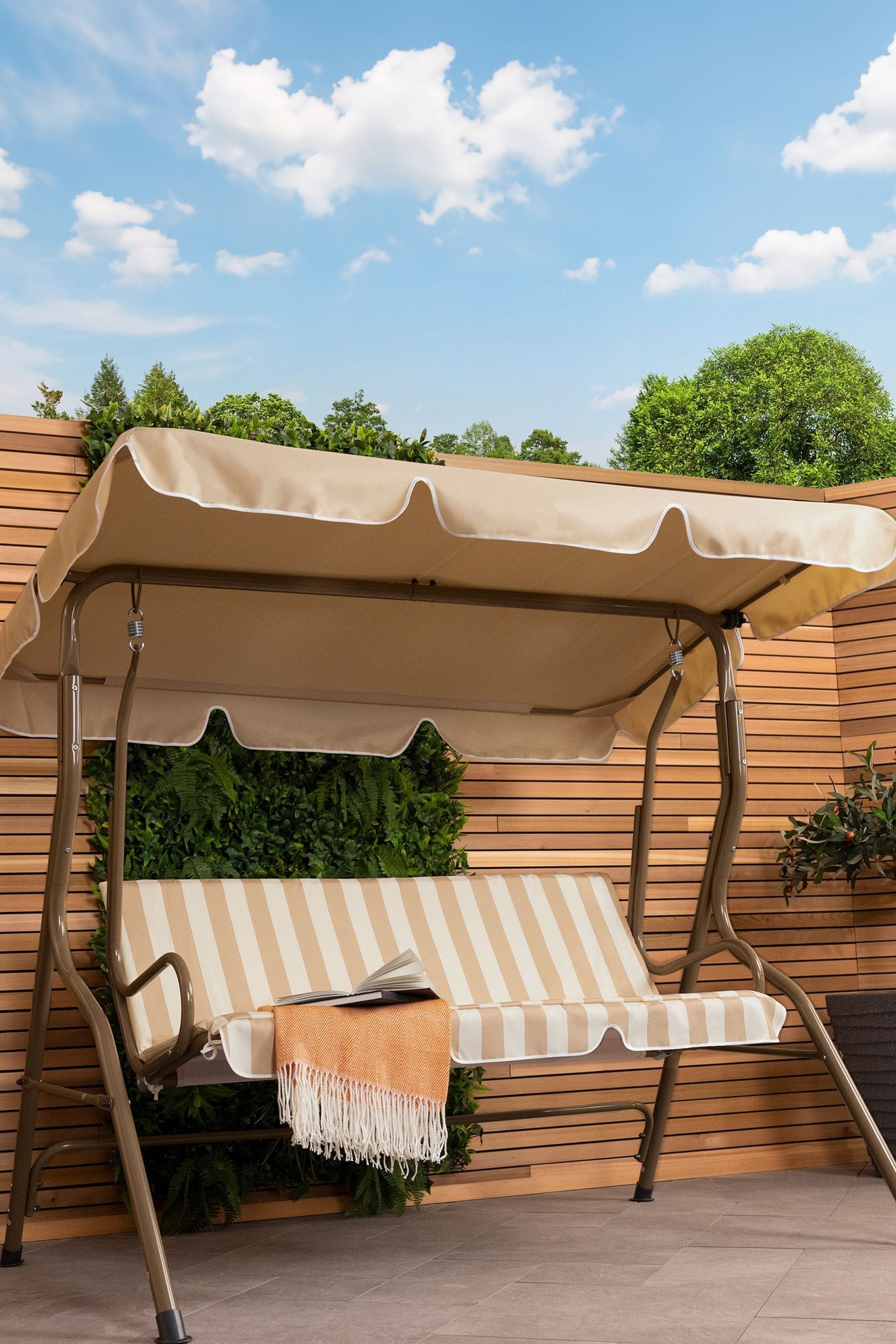 Charles bentley 2 seater swing seat deals