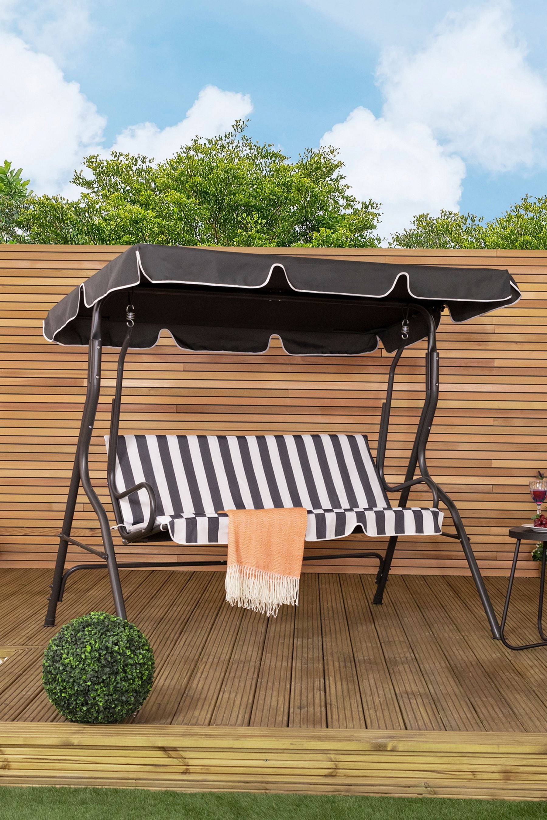 Charles bentley 2 seater swing seat outlet