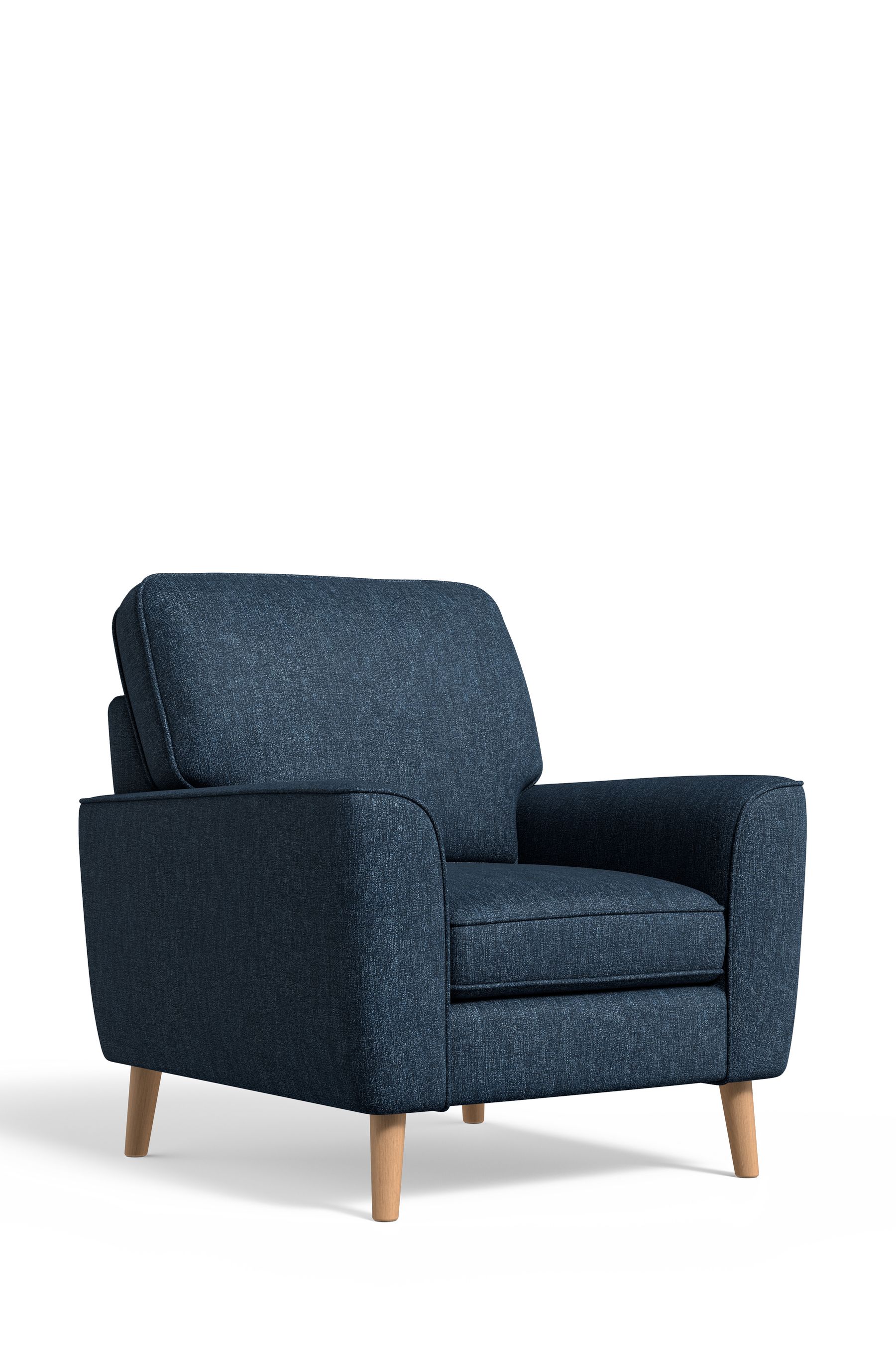 Blue outlet side chair