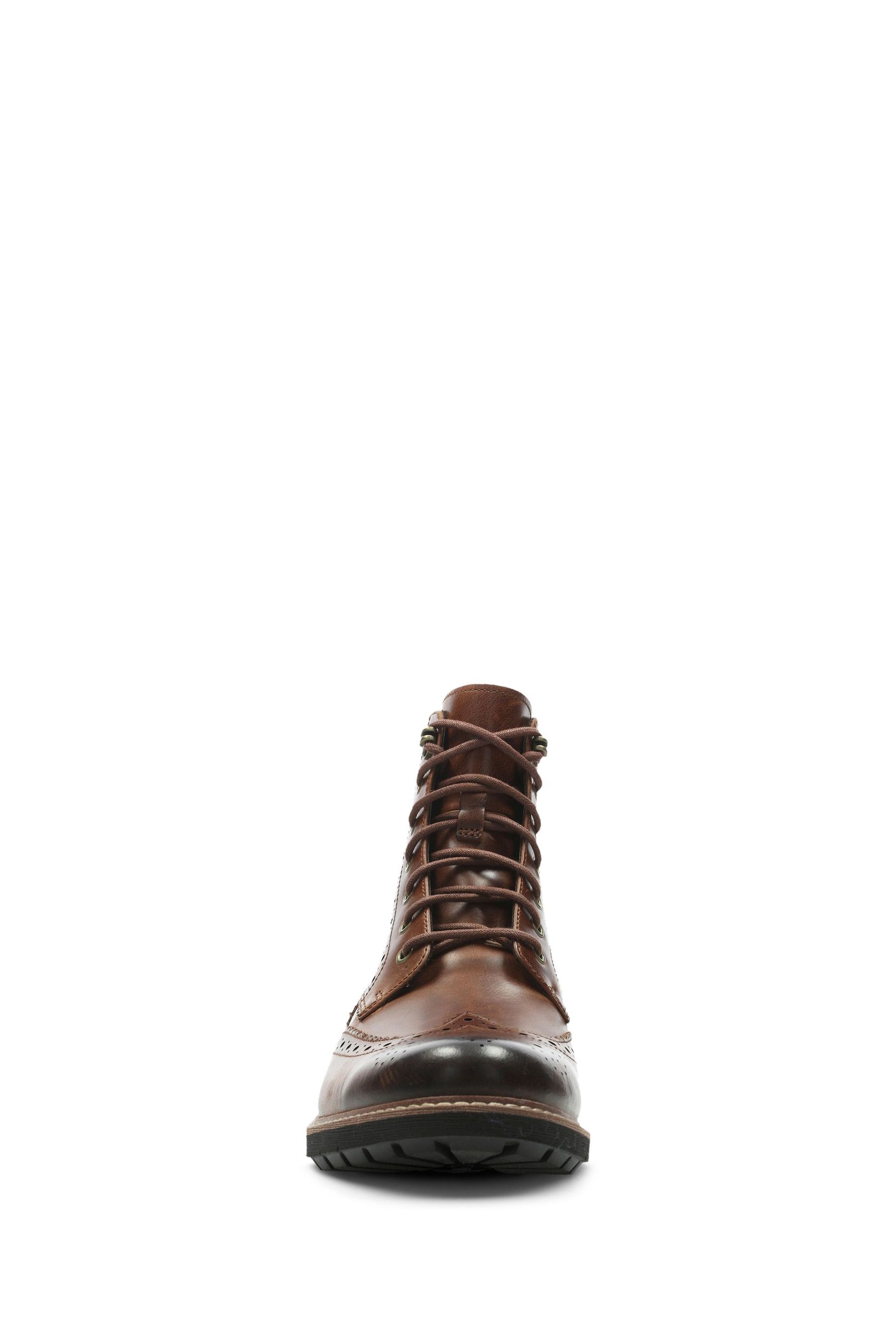 Buy Clarks Dark Tan Brown Lea Batcombe Lord Boots from the Next UK online shop