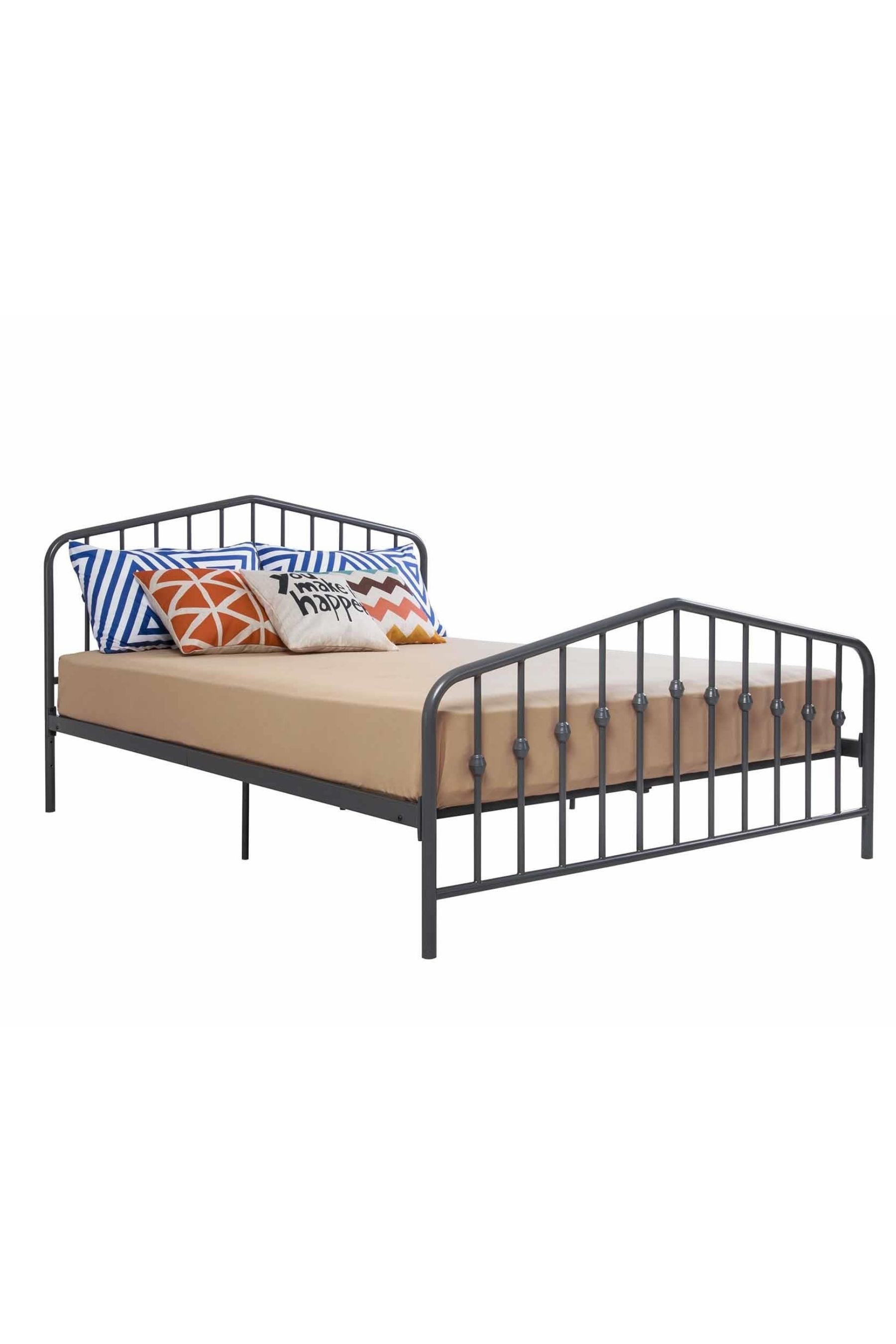Novogratz bushwick metal bed best sale queen