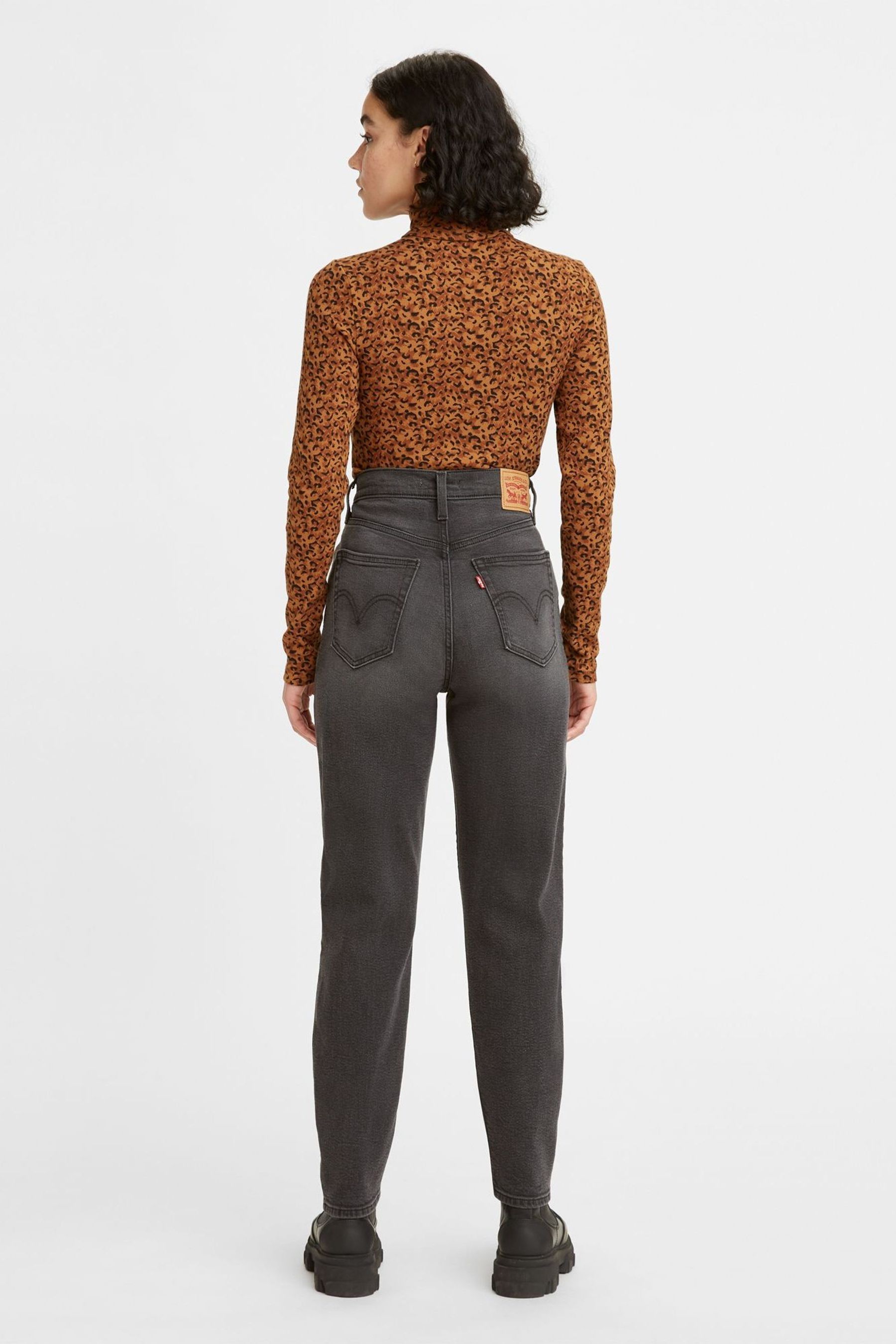 Buy Levi s Say No Go Levi s High Waisted Mom Jeans from the Next