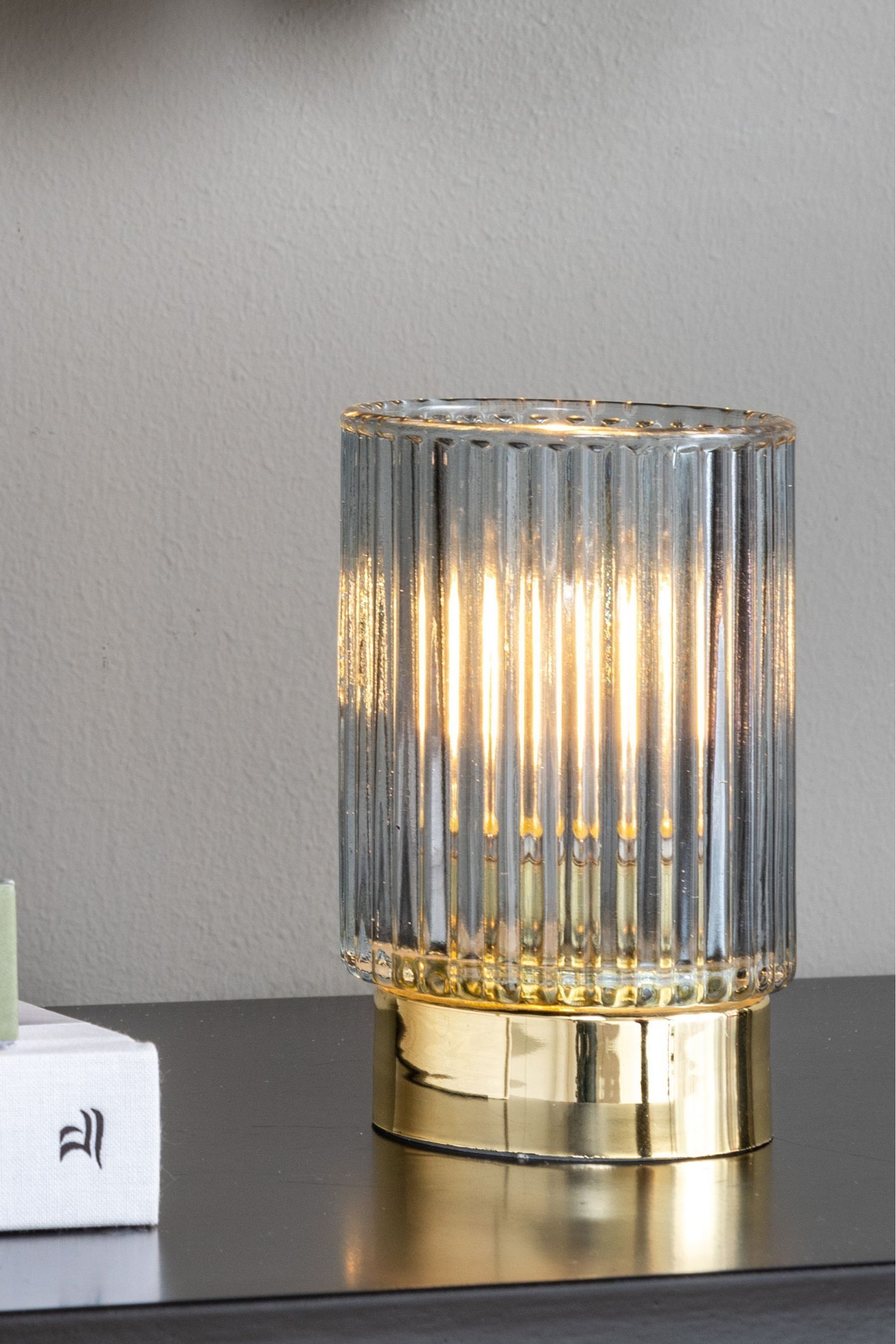 Buy pt, Grey LED Votive Candle Holder from the Next UK online shop