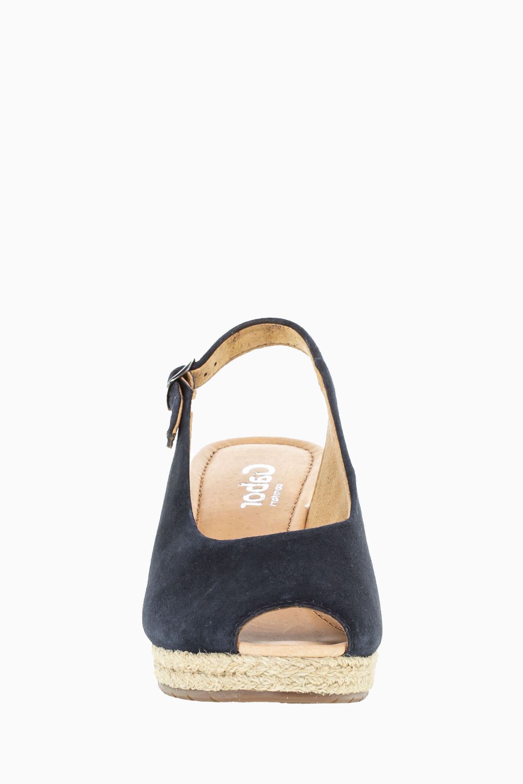 Gabor navy blue sales sandals