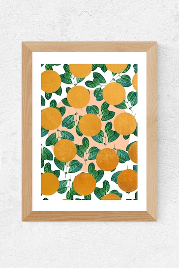 East End Prints Orange Oranges Print by 83 Oranges