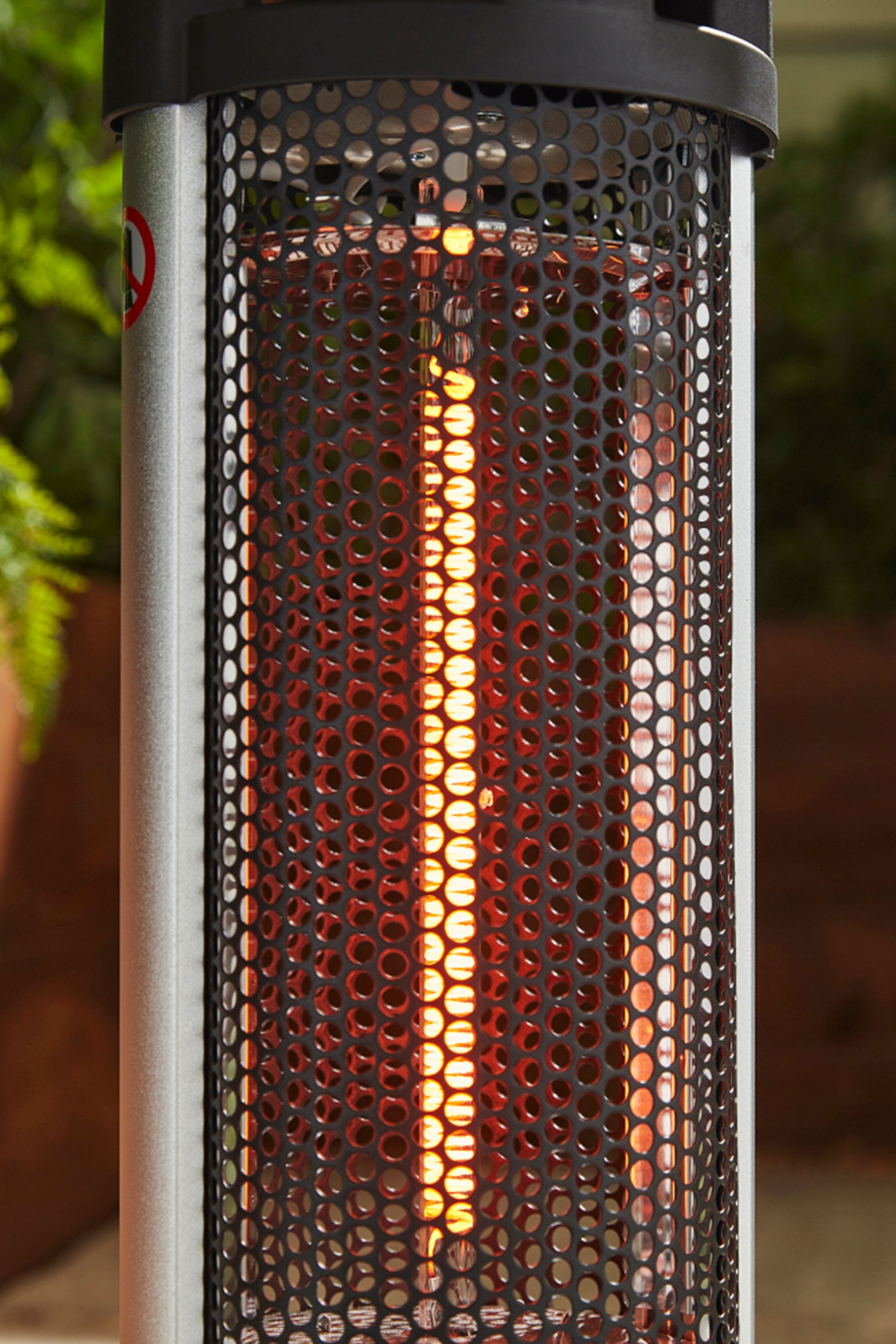 Portable store outdoor heater