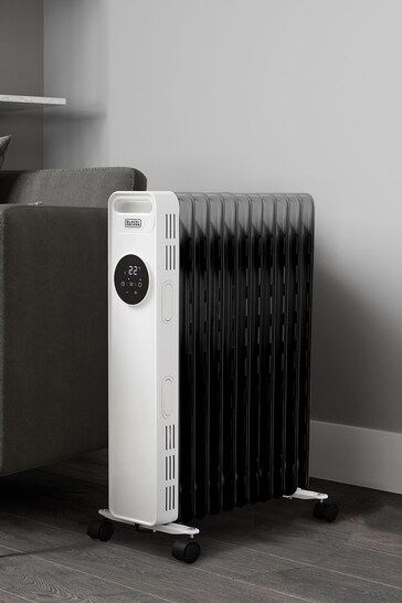 Buy Black u0026 Decker White Oil Filled Radiator 23KW from the Next UK online  shop