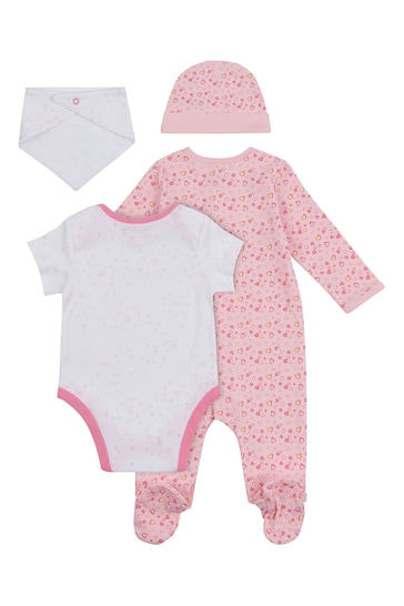 Juicy Couture Pink Infant 4 Piece Gift Set