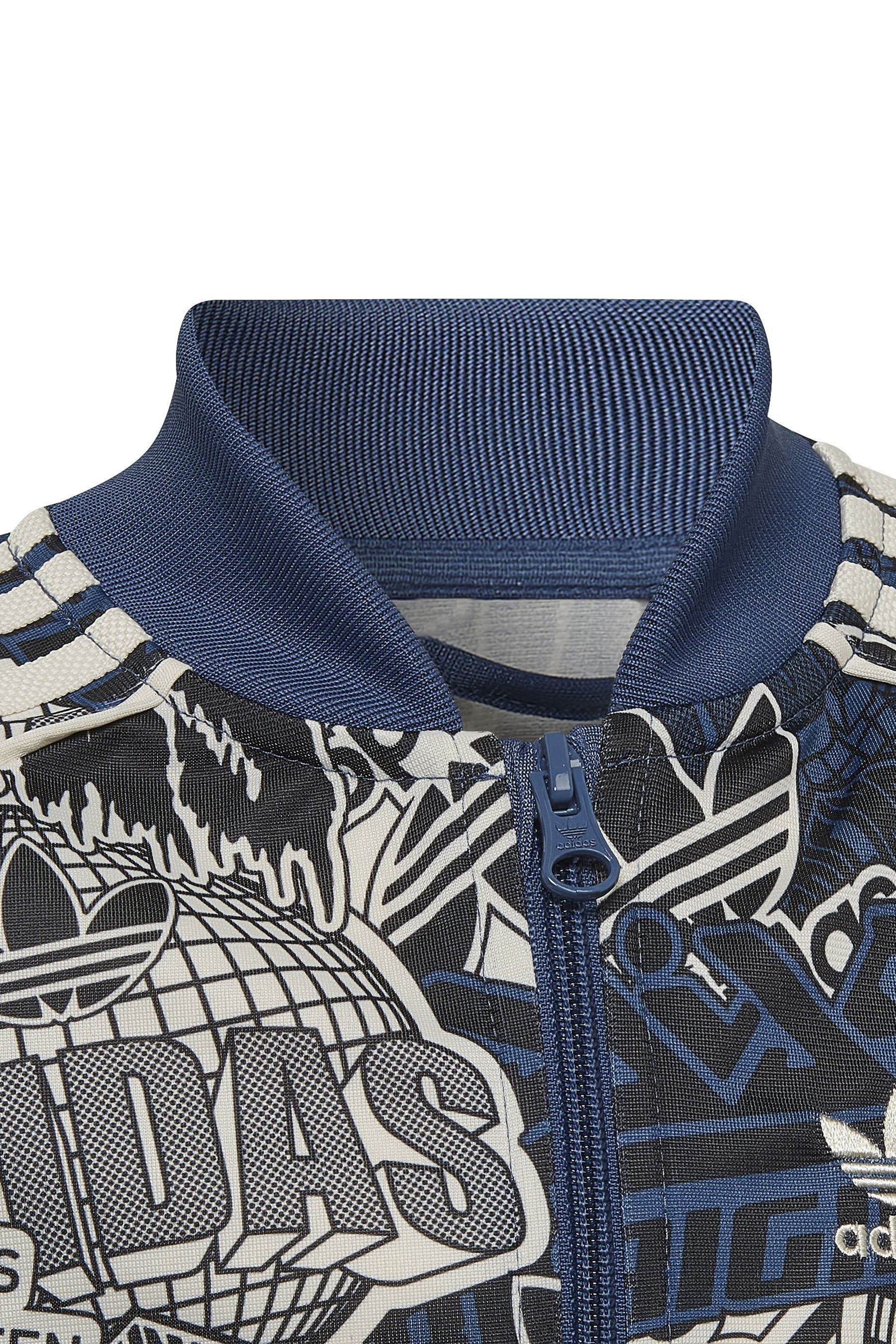 Buy adidas originals Kids White Allover Print Tracksuit from the