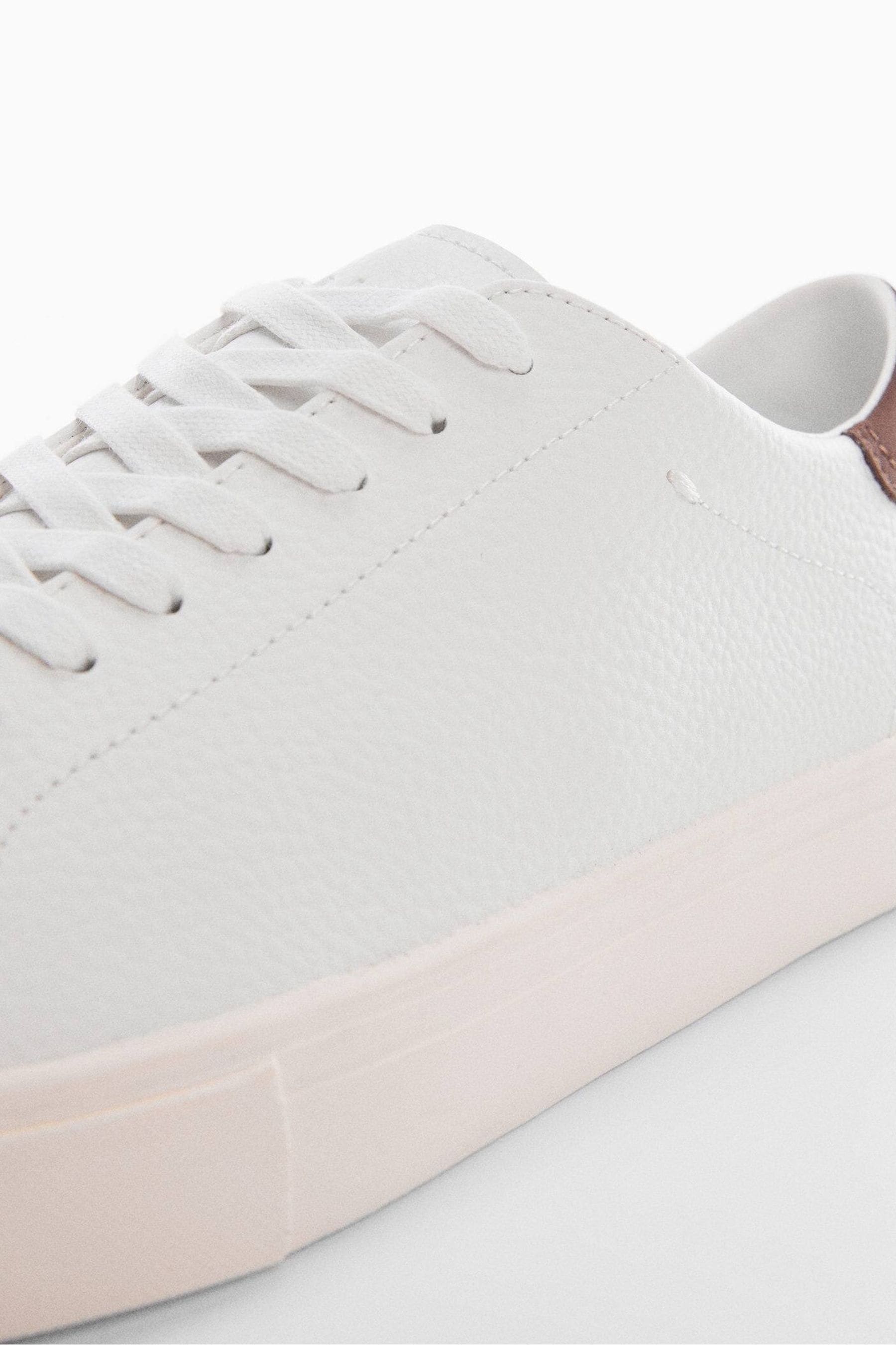 Mango best sale sneakers white