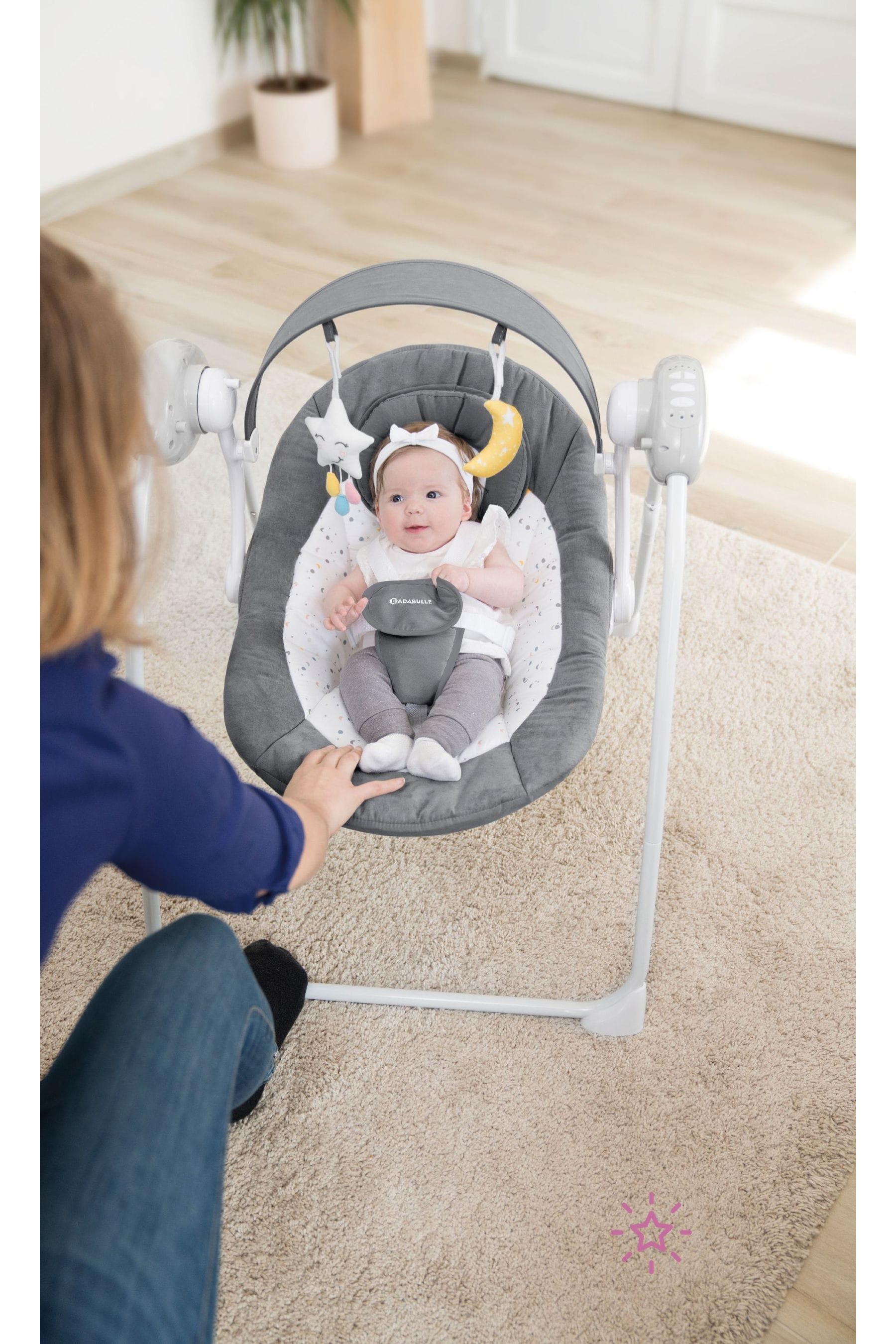 Swing for baby new arrivals electrical