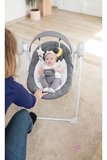Badabulle Comfort Electric Grey Baby Swing