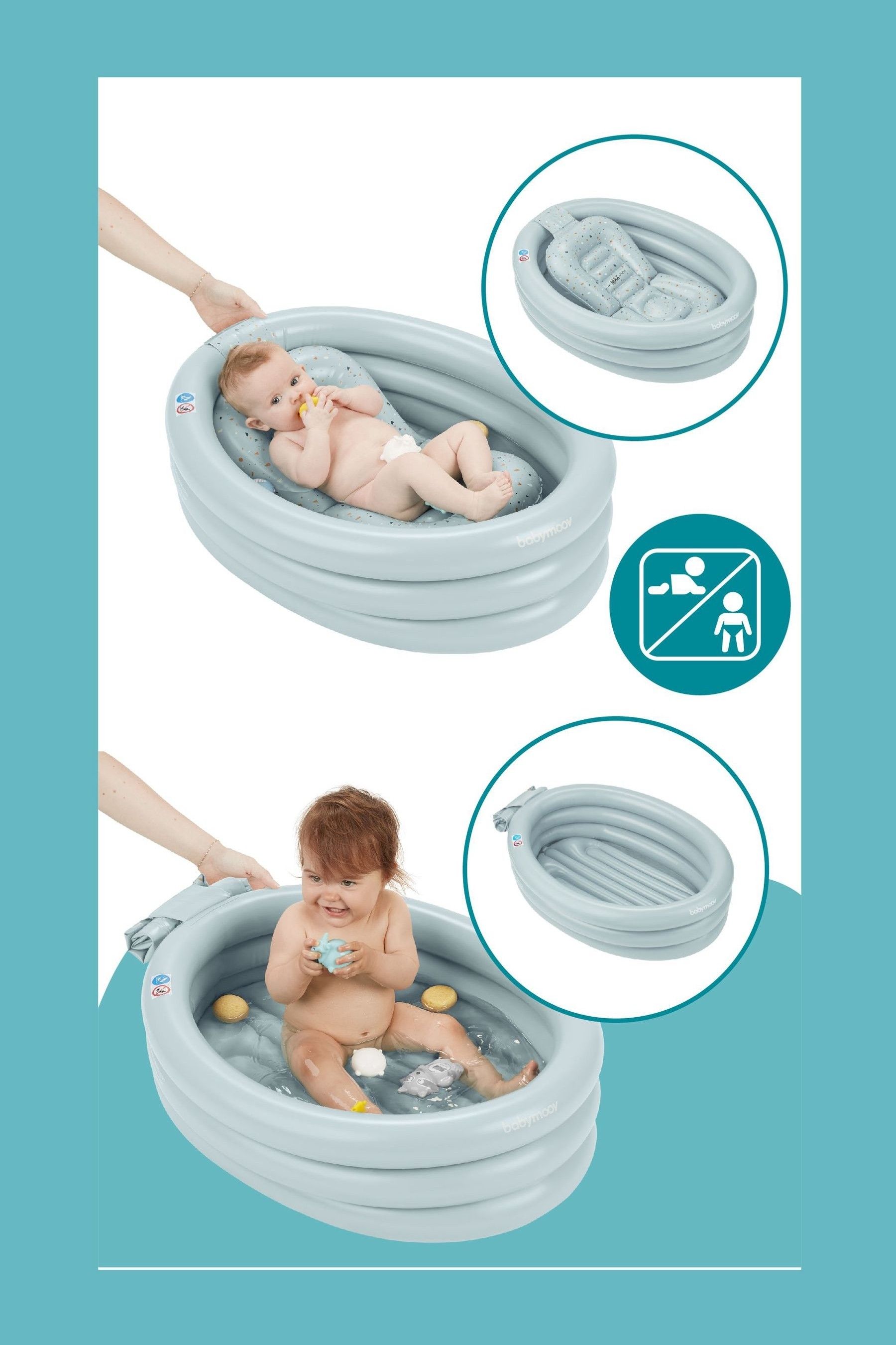 Inflatable shop baby bath