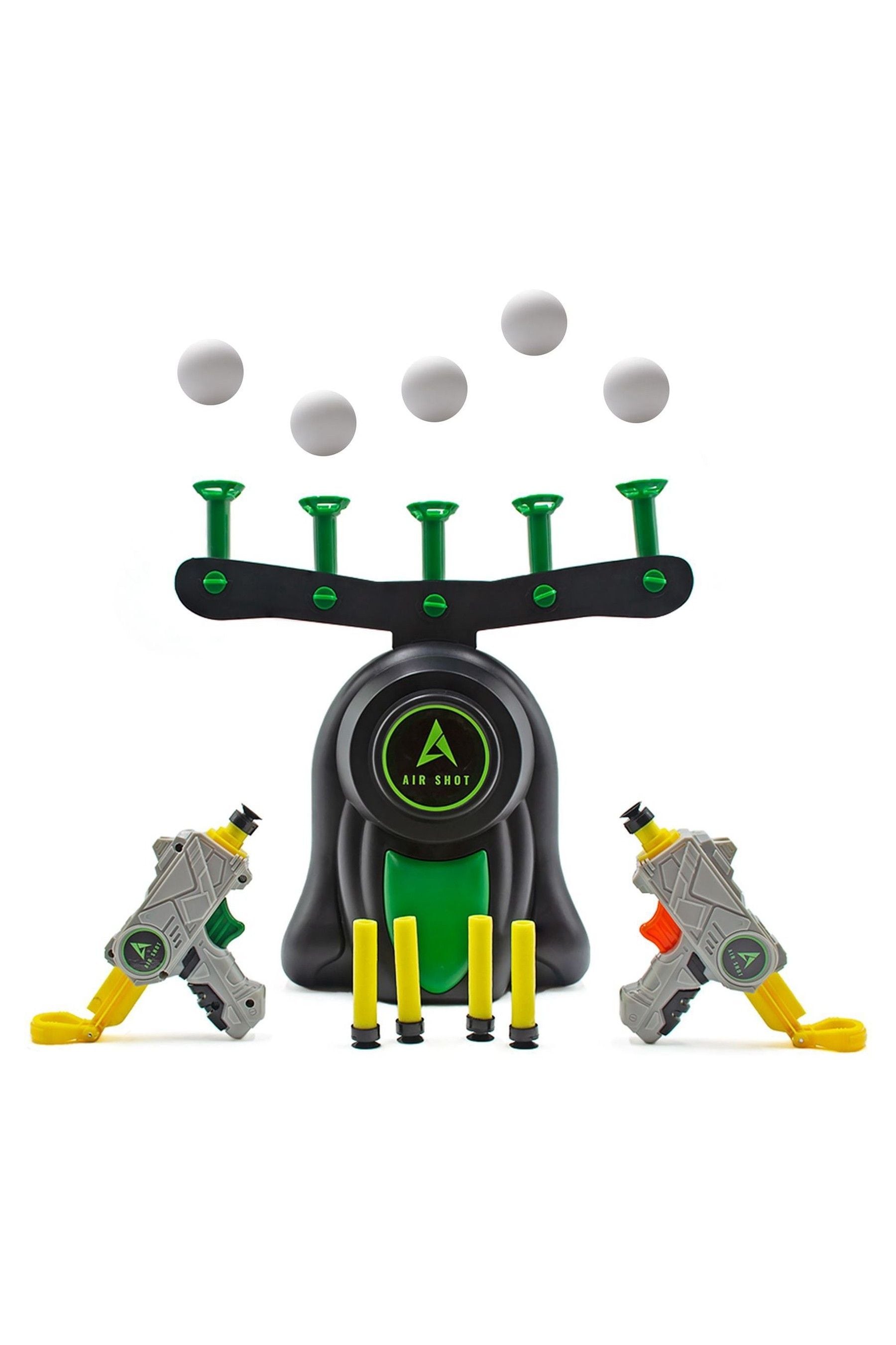 Air shot hovering ball shooting game shop