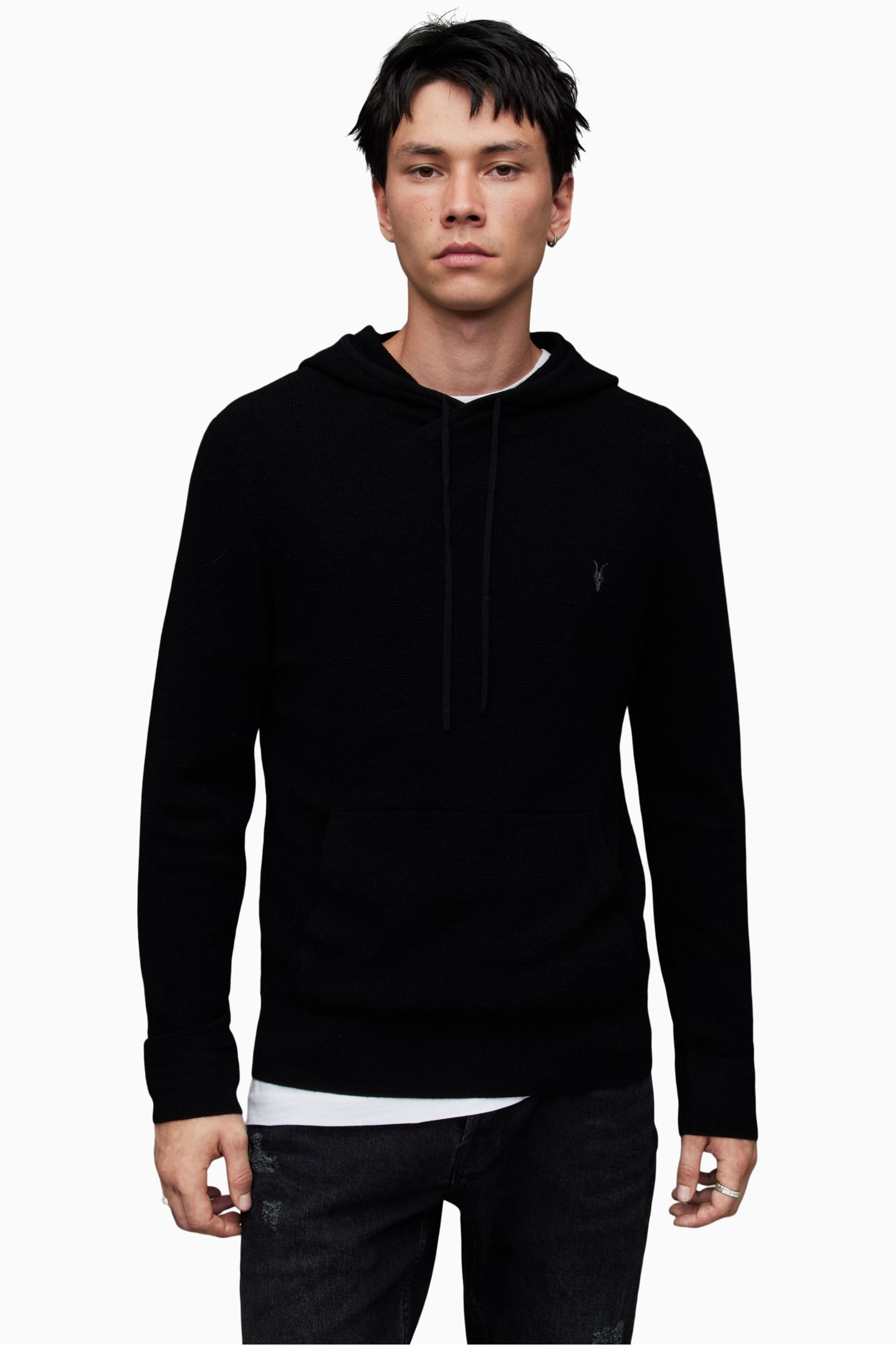 All saints merino hoodie store