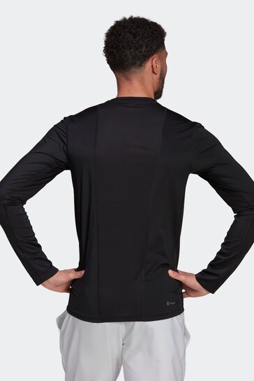 techfit fitted long sleeve tee