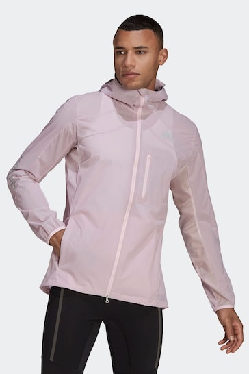 adidas Pink Adizero Marathon Jacket