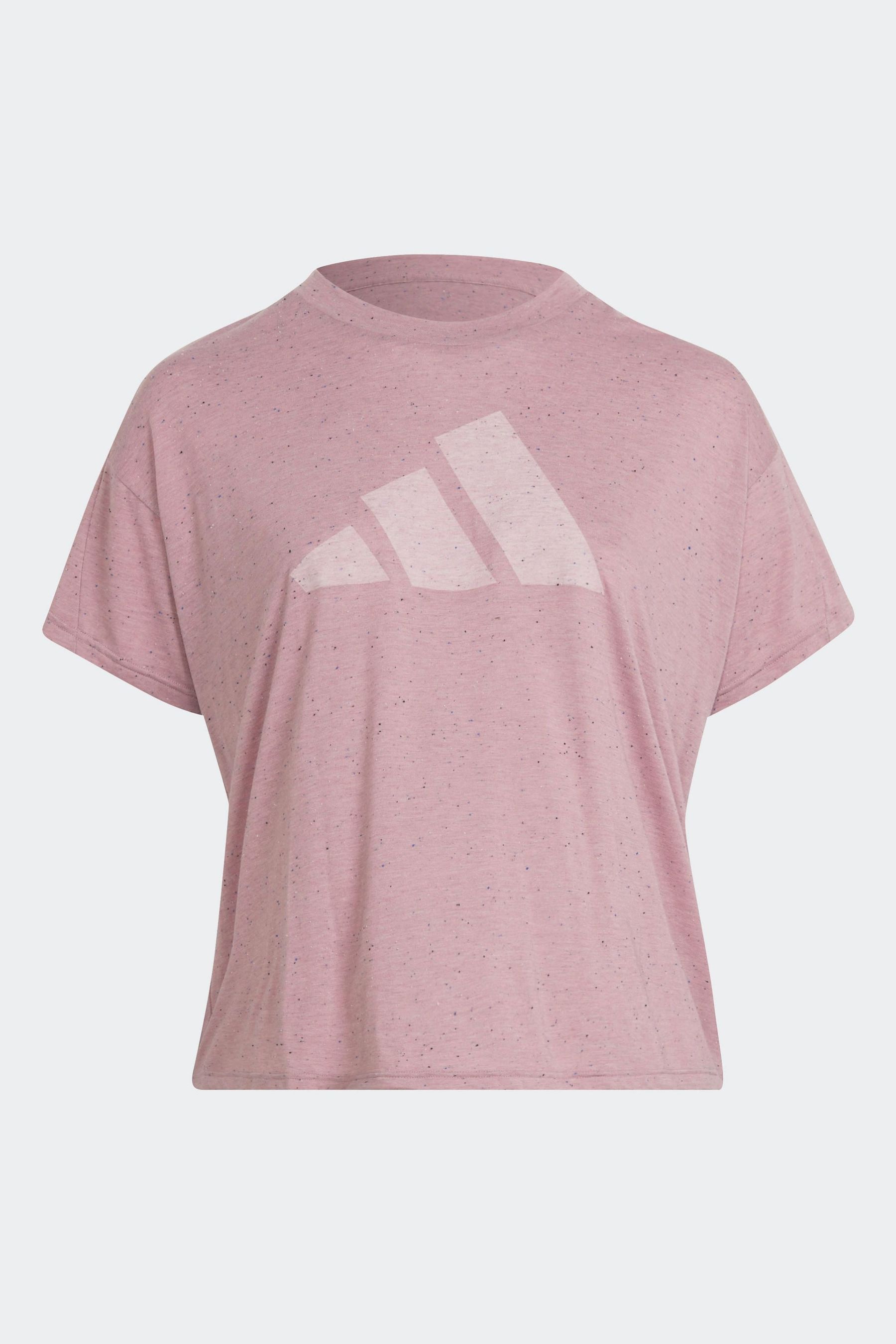 Hot pink adidas t shirt clearance