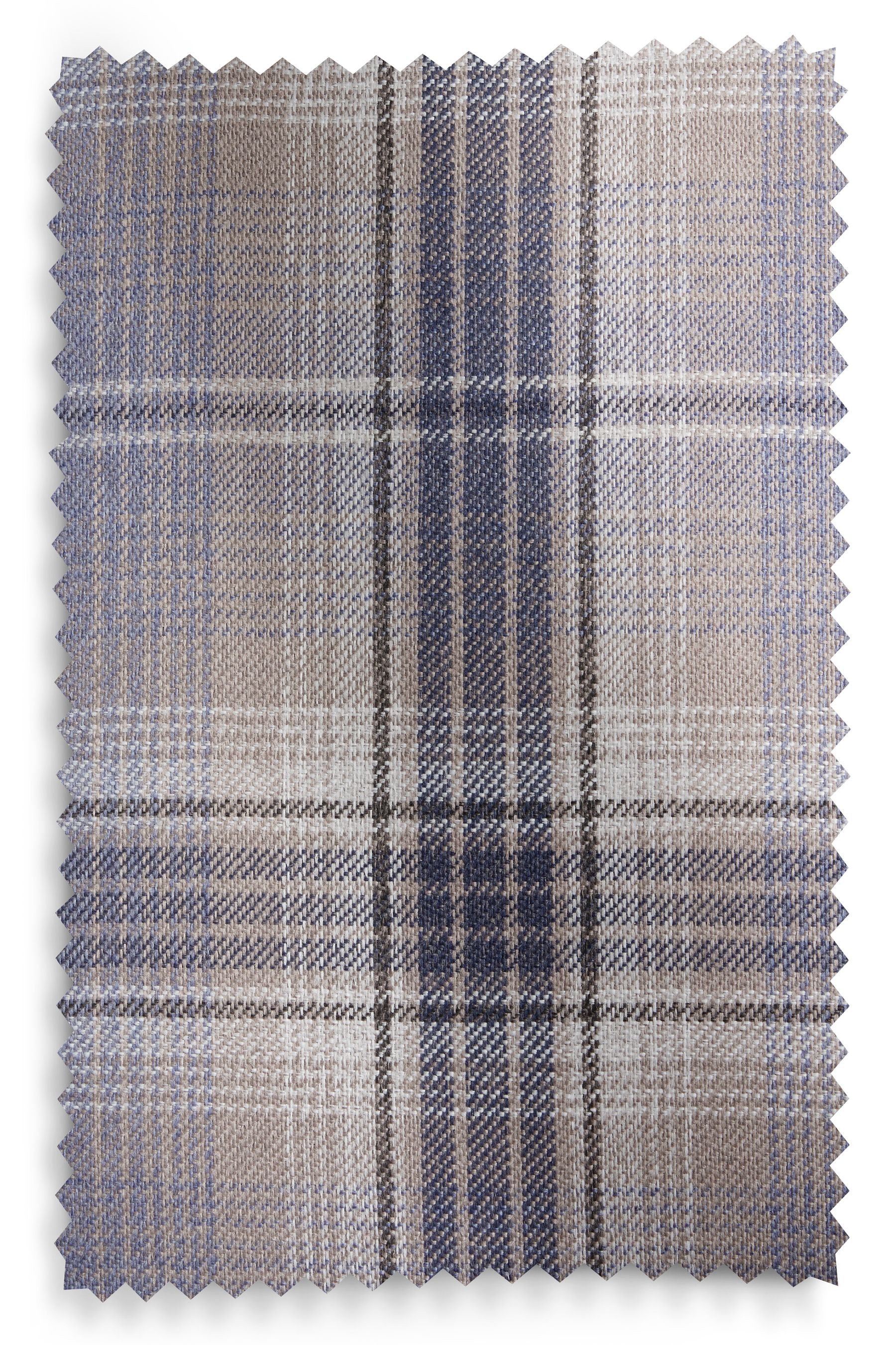 Versatile Check Nevis Navy Blue Sherlock Highback Armchair