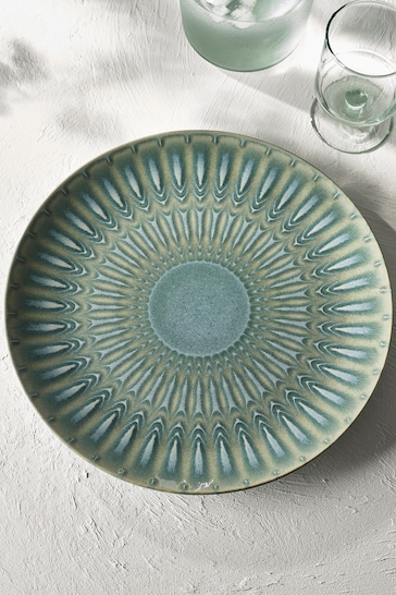 Kew Gardens Green Green Living Jewels Charger Plate