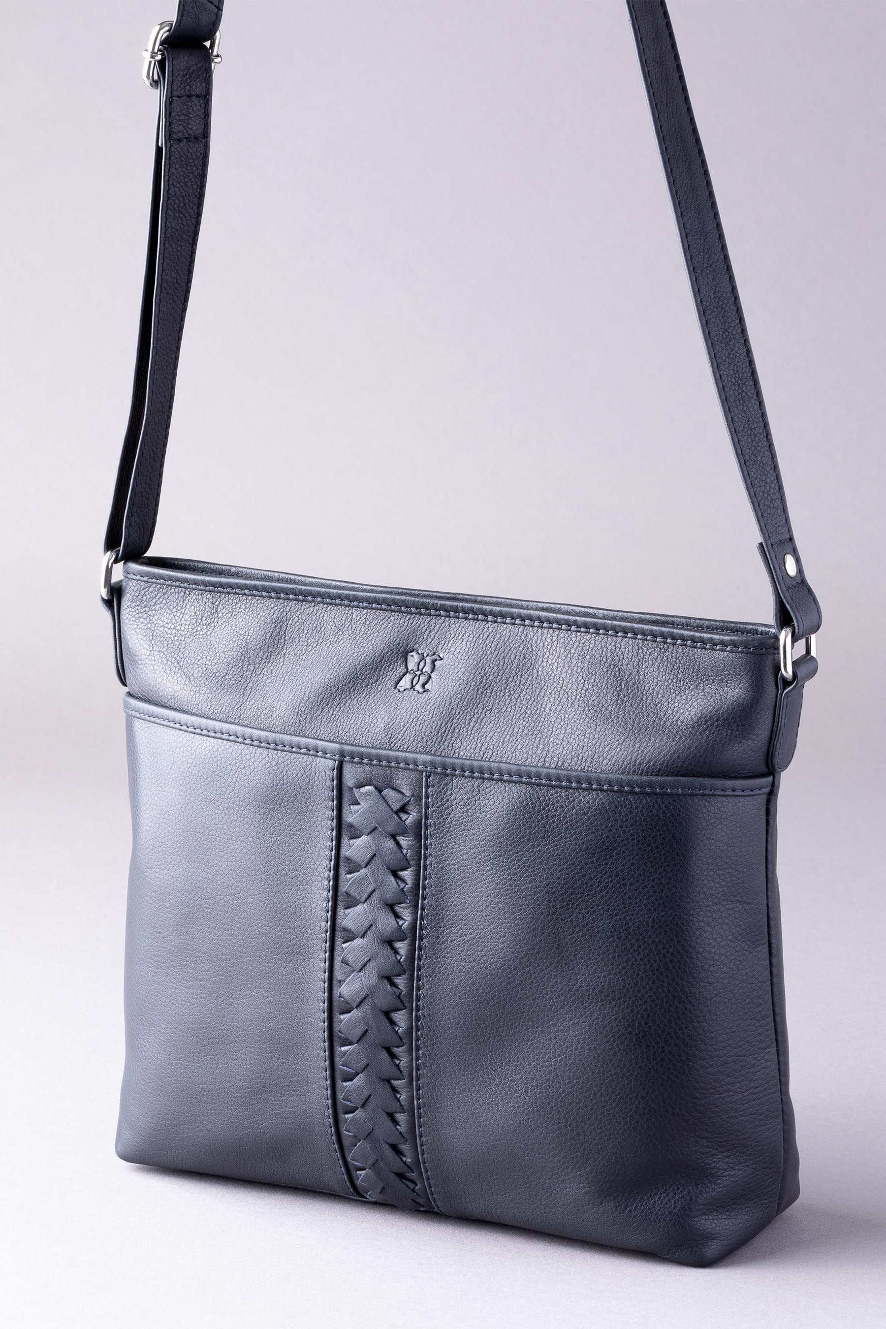 Buy Lakeland Leather Farlam Leather Cross Body Bag from the Next